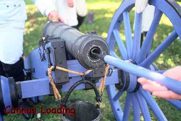 Loading the Cannon